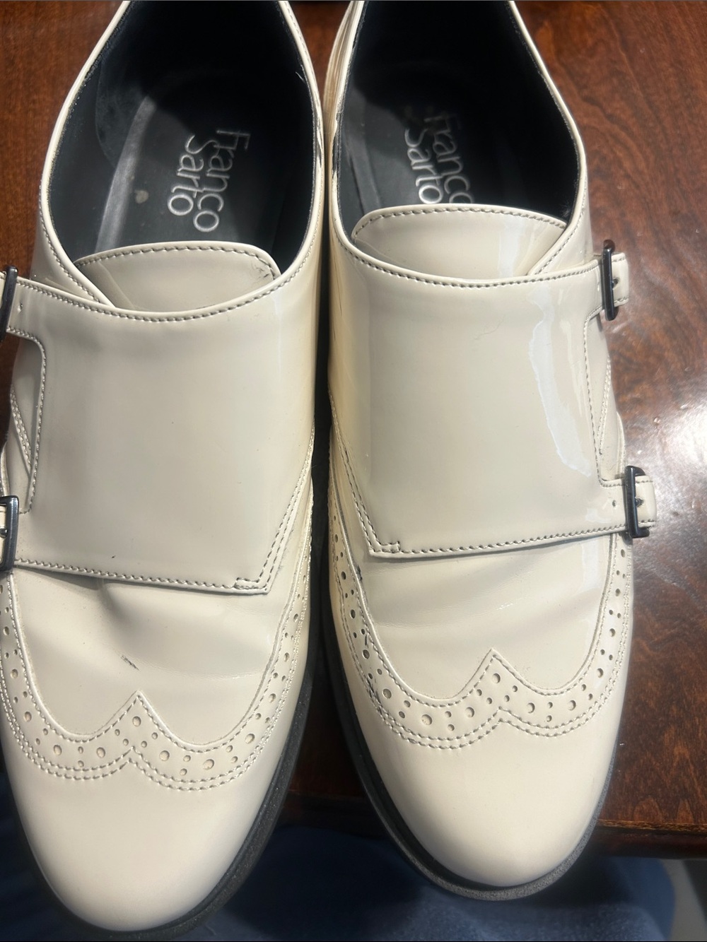 Franco Sarto Chance Monkstrap lug sole Oxford